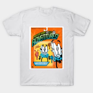 PROFESSOR HERBERT AND G.E.O. ADVENTURES: Professor Herbert Action Figure Art Print T-Shirt